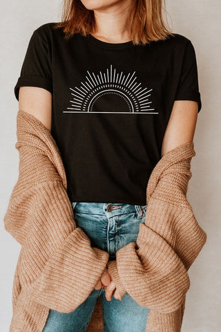 Simple Sun Graphic Tee