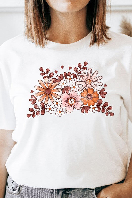 Rusty Floral Graphic Tee