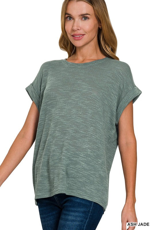 Abby - Hacci Slub Tee (Green)