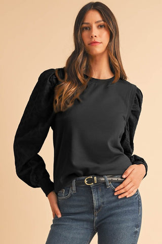 Gracie - Puff Sleeve Top