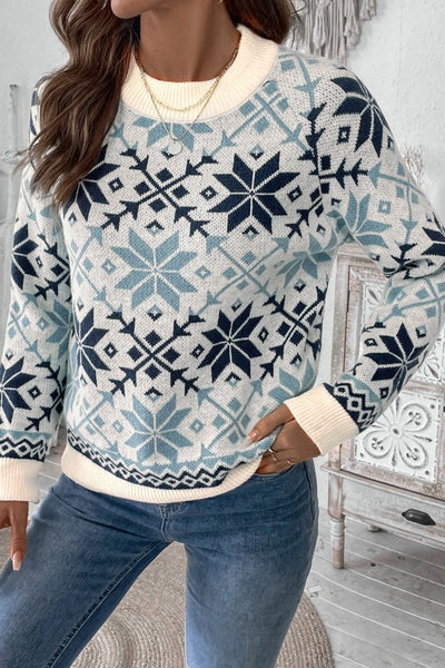 Anna -  Snowflake Sweater