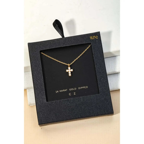 Secretbox Mini Cross Necklace