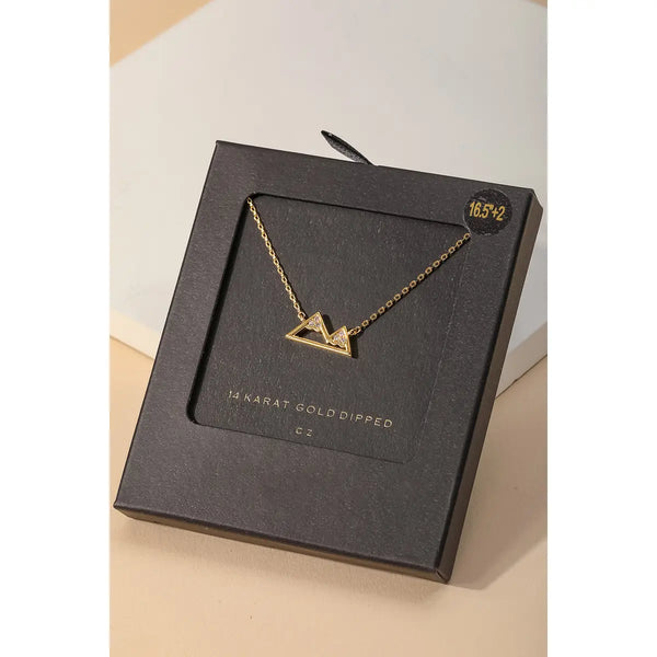 Secretbox Mountain Necklace