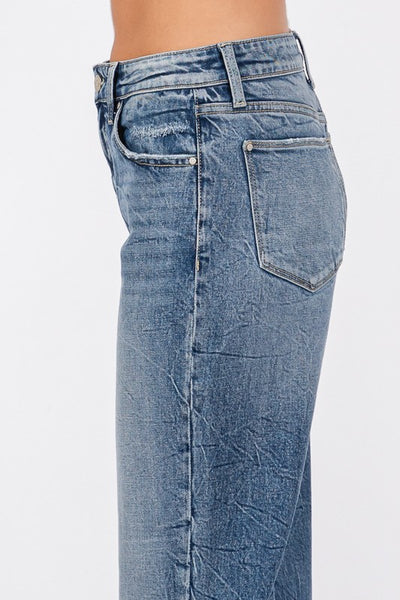 Charlie - Baggy Cuffed Hem Jeans