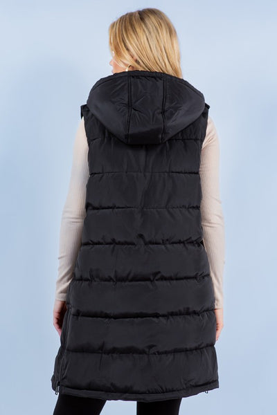 Alicia - Long Puffer Vest