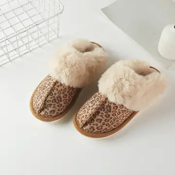 Leopard Slippers