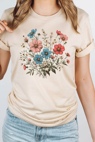 Wildflower Bunch Graphic Tee